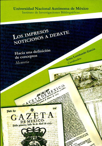 Los impresos noticiosos de debate. Hacia una definición de conceptos, memoria