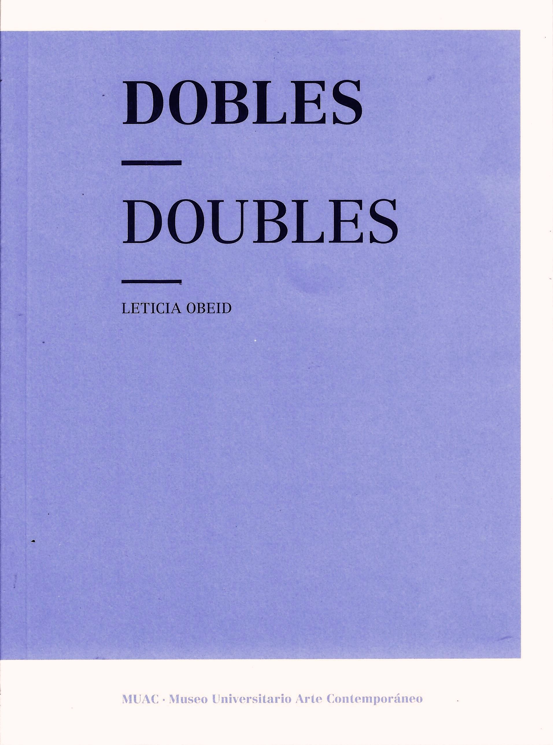 Dobles / Doubles