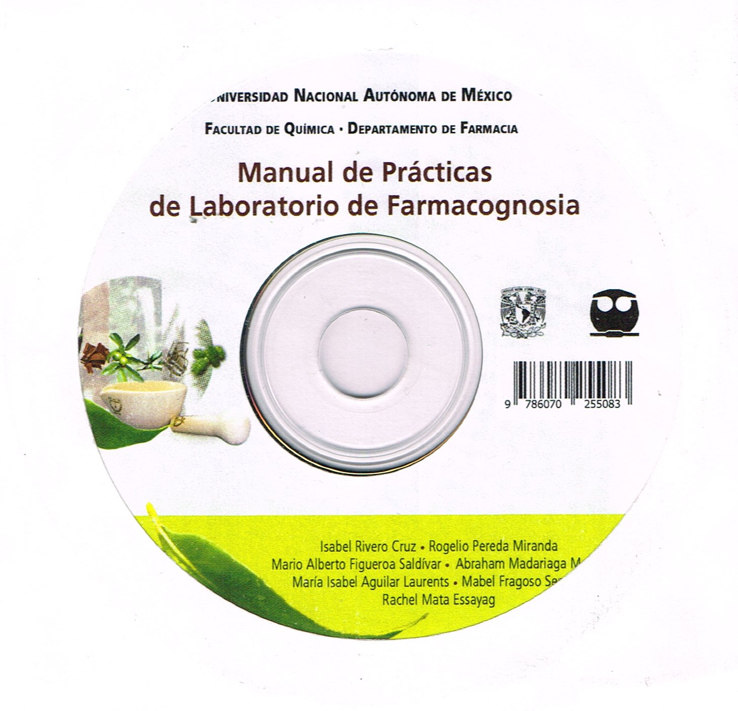 Manual de prácticas de laboratorio de farmacognosia