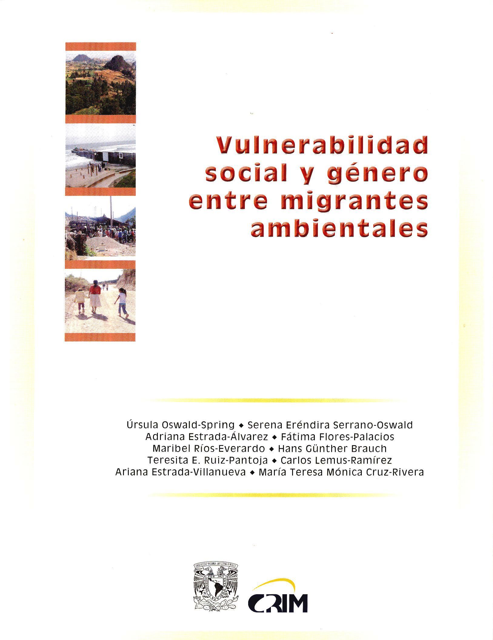 Vulnerabilidad social y género entre migrantes ambientales