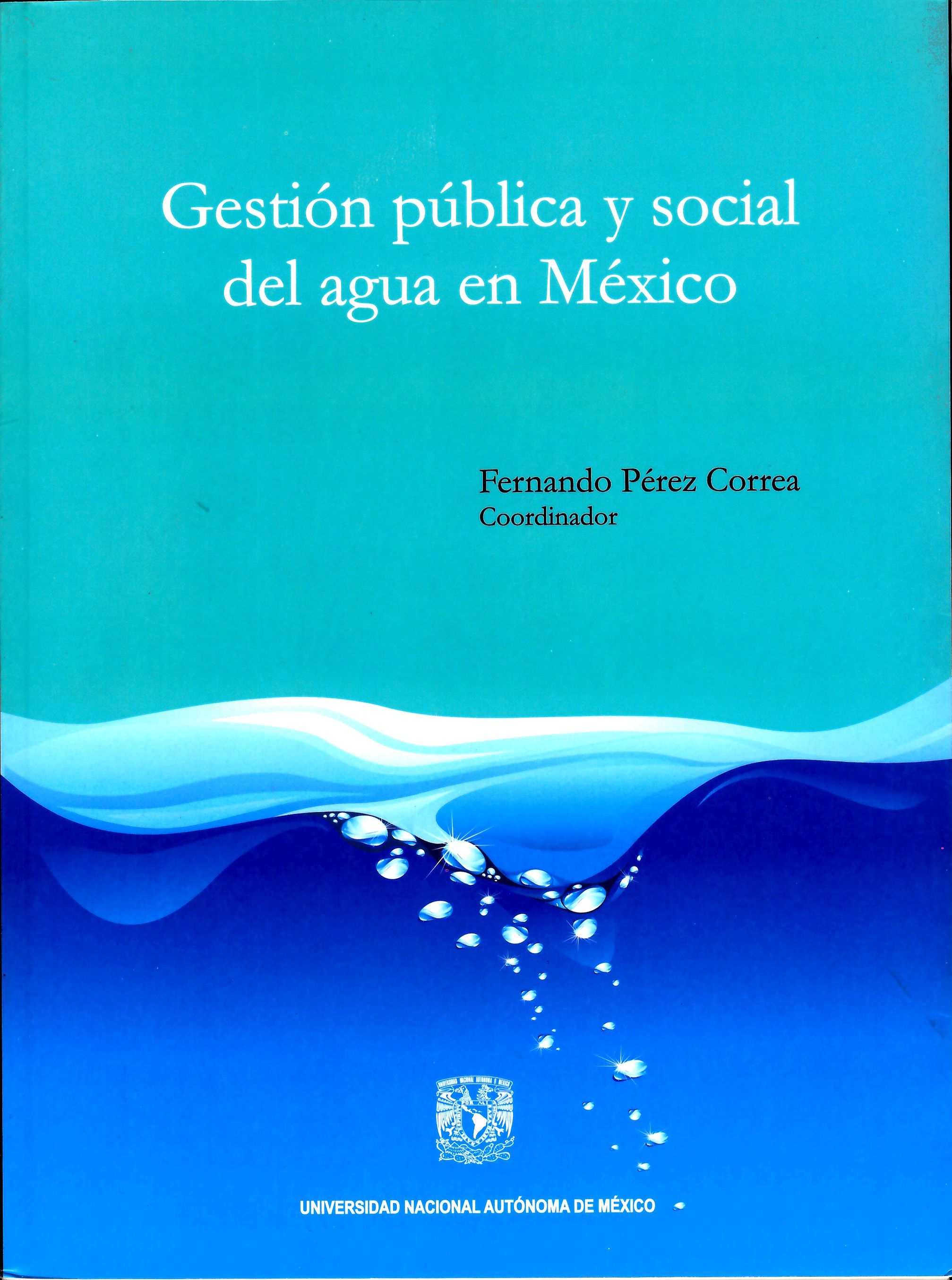 Gestión pública y social del agua en México