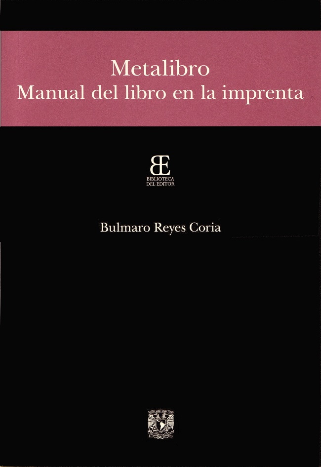 Metalibro. Manual del libro en la imprenta