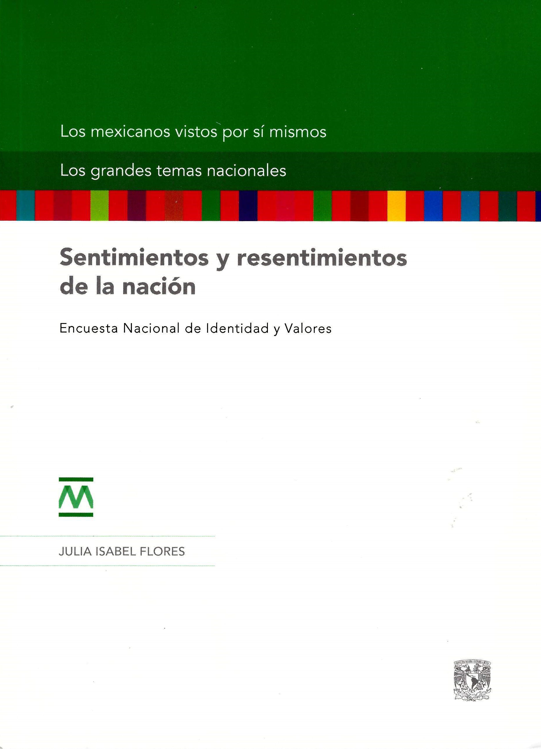 Sentimientos y resentimientos de la nación. Encuesta Nacional de Identidad y v. rustic