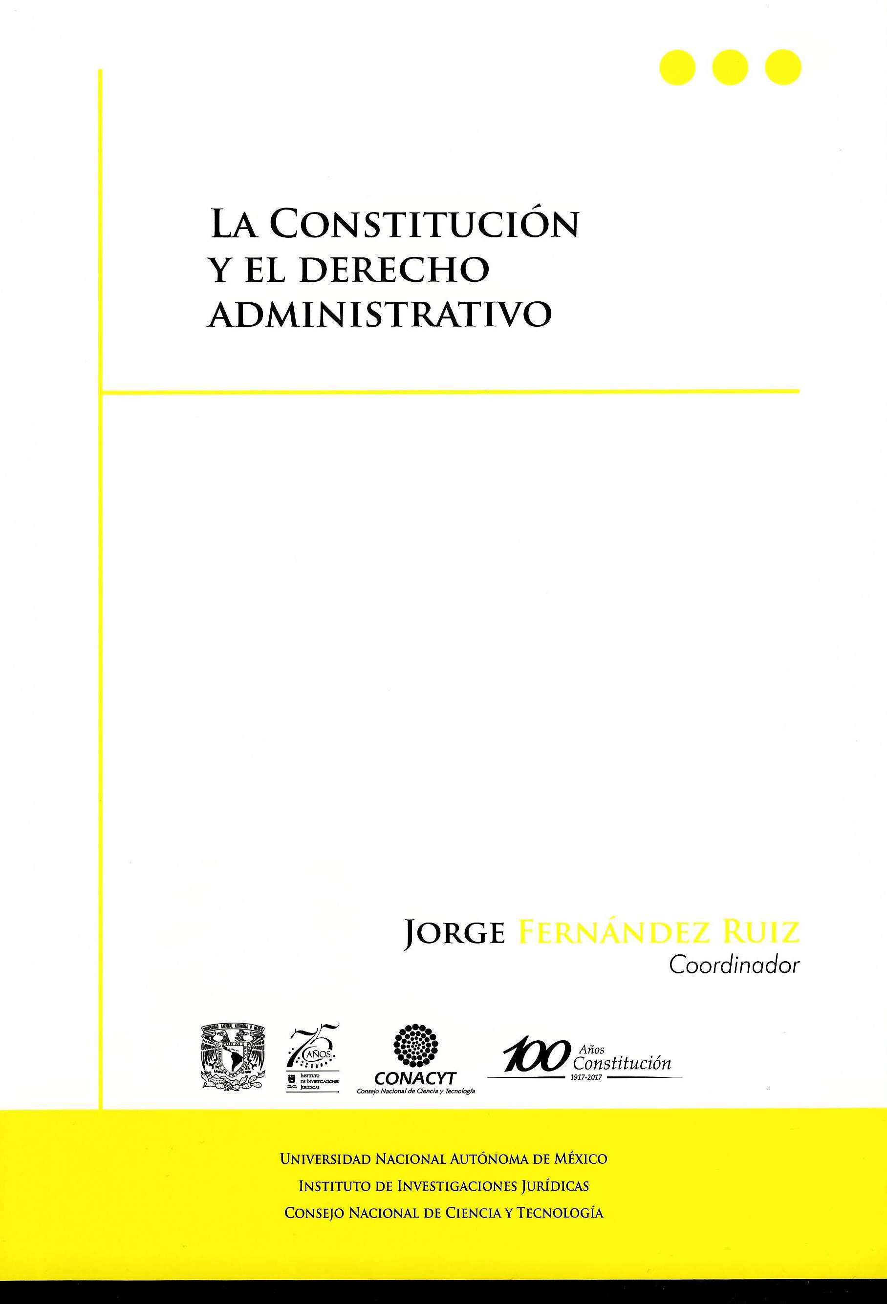 La Constitución y el derecho administrativo