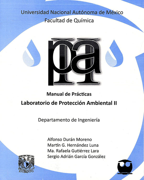 Manual de Prácticas. Laboratorio de Protección Ambiental II.