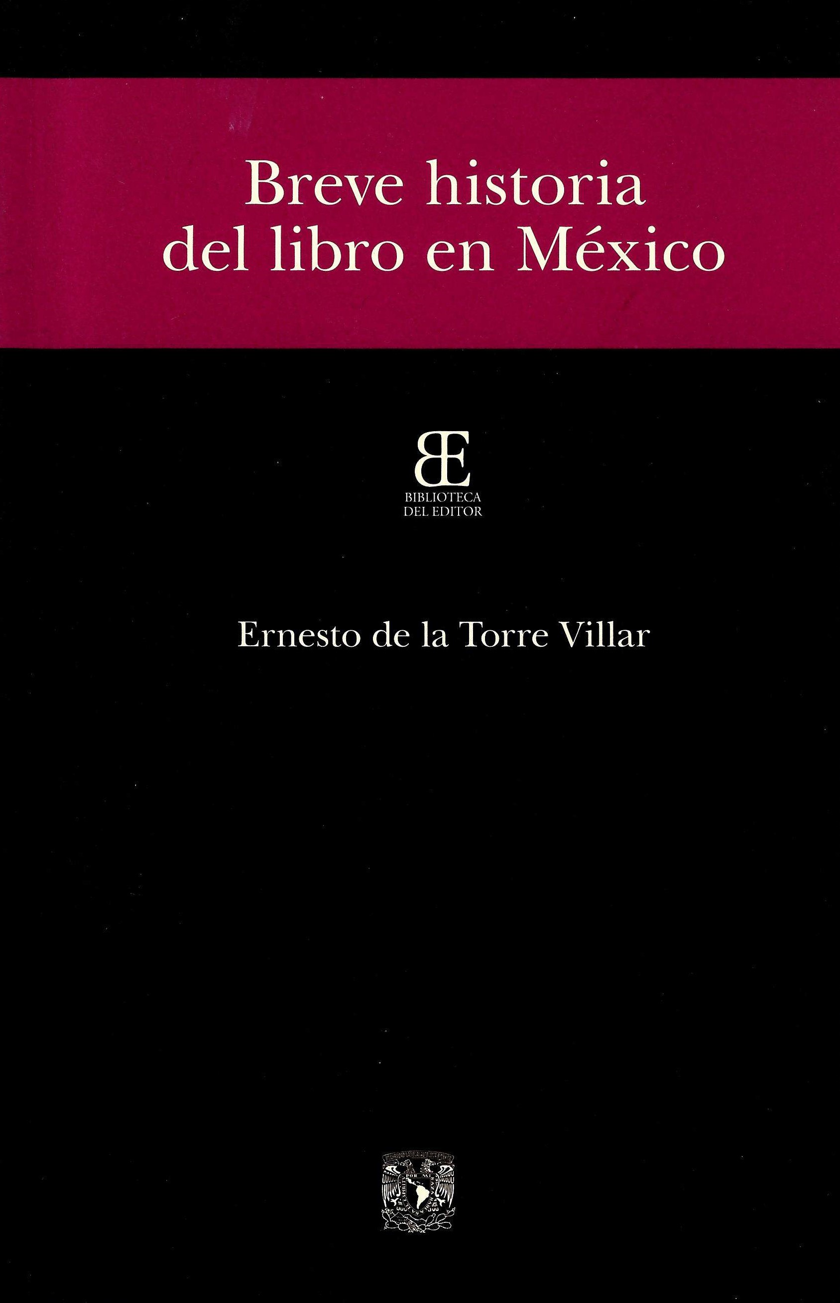 Breve historia del libro en México