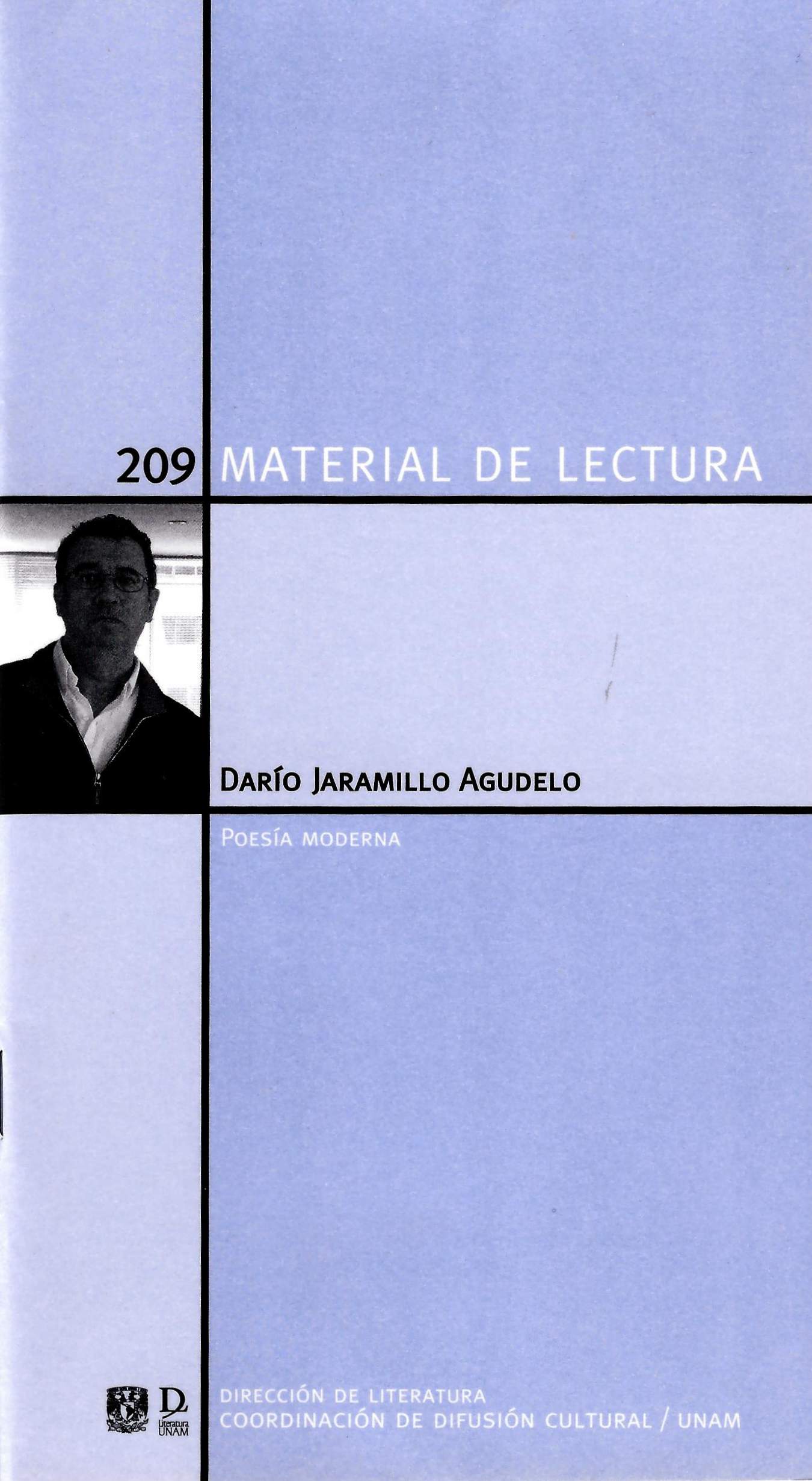 Darío Jaramillo Agudelo. Una antología núm. 209