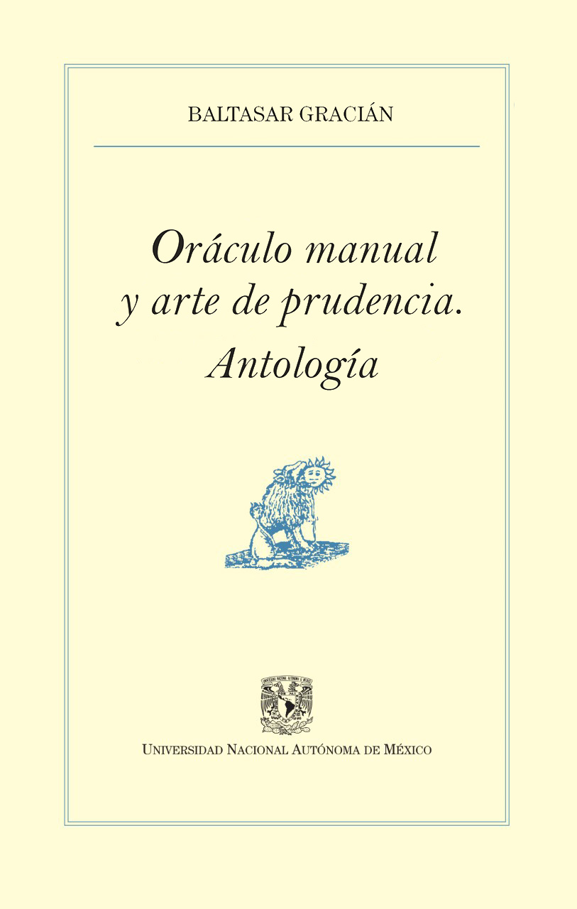 Oráculo manual y arte de prudencia. Antología