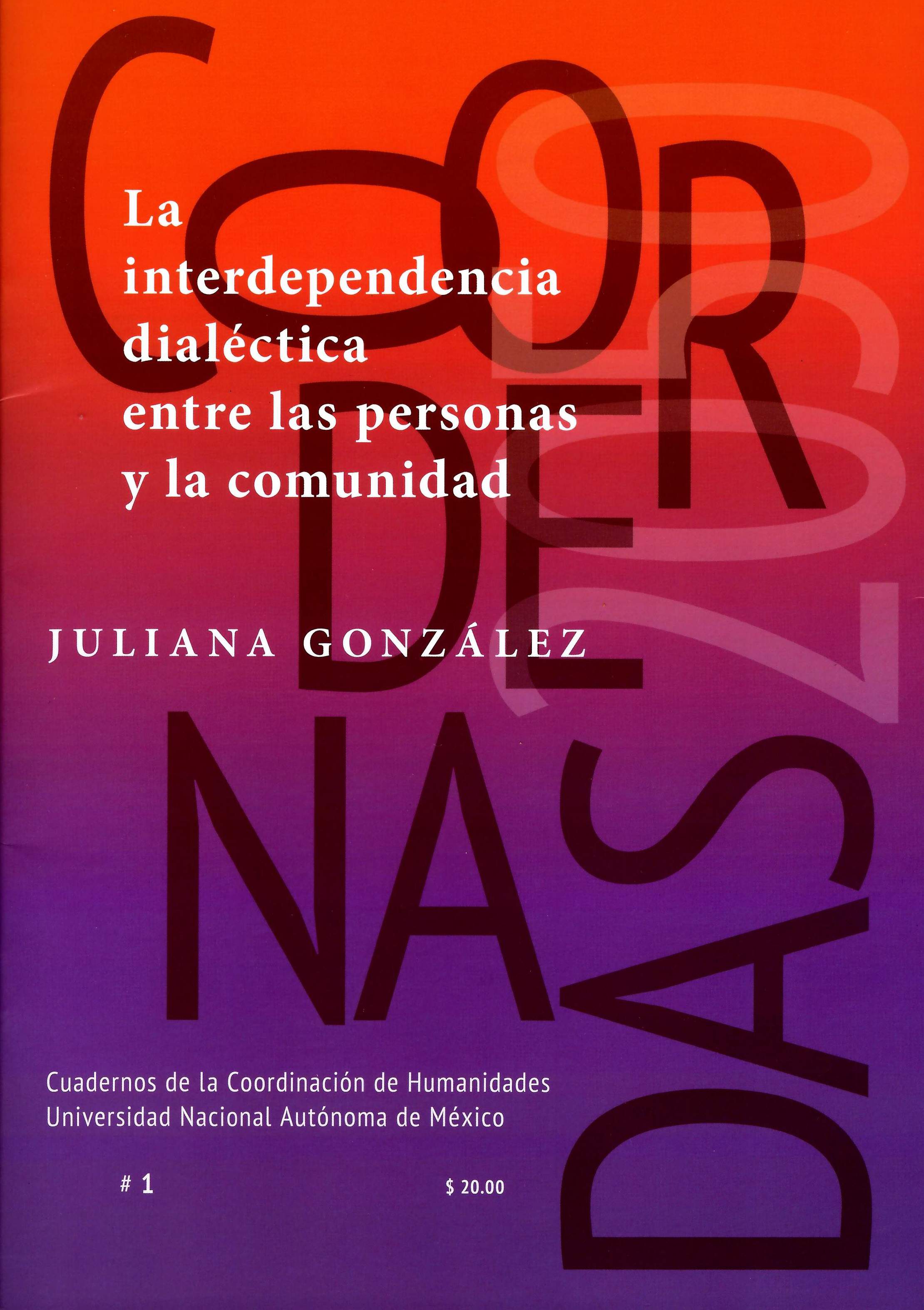 La interdependencia dialéctica entre las personas y la comunidad