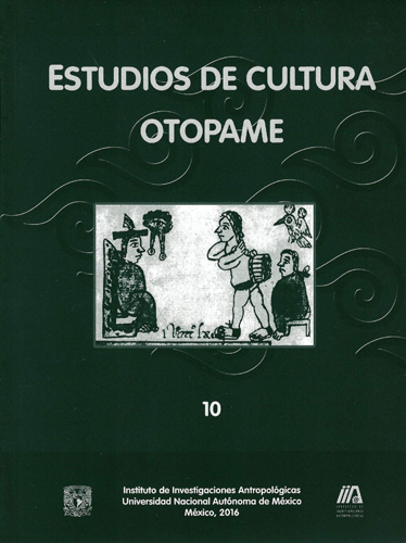 Estudios de cultura otopame, 10