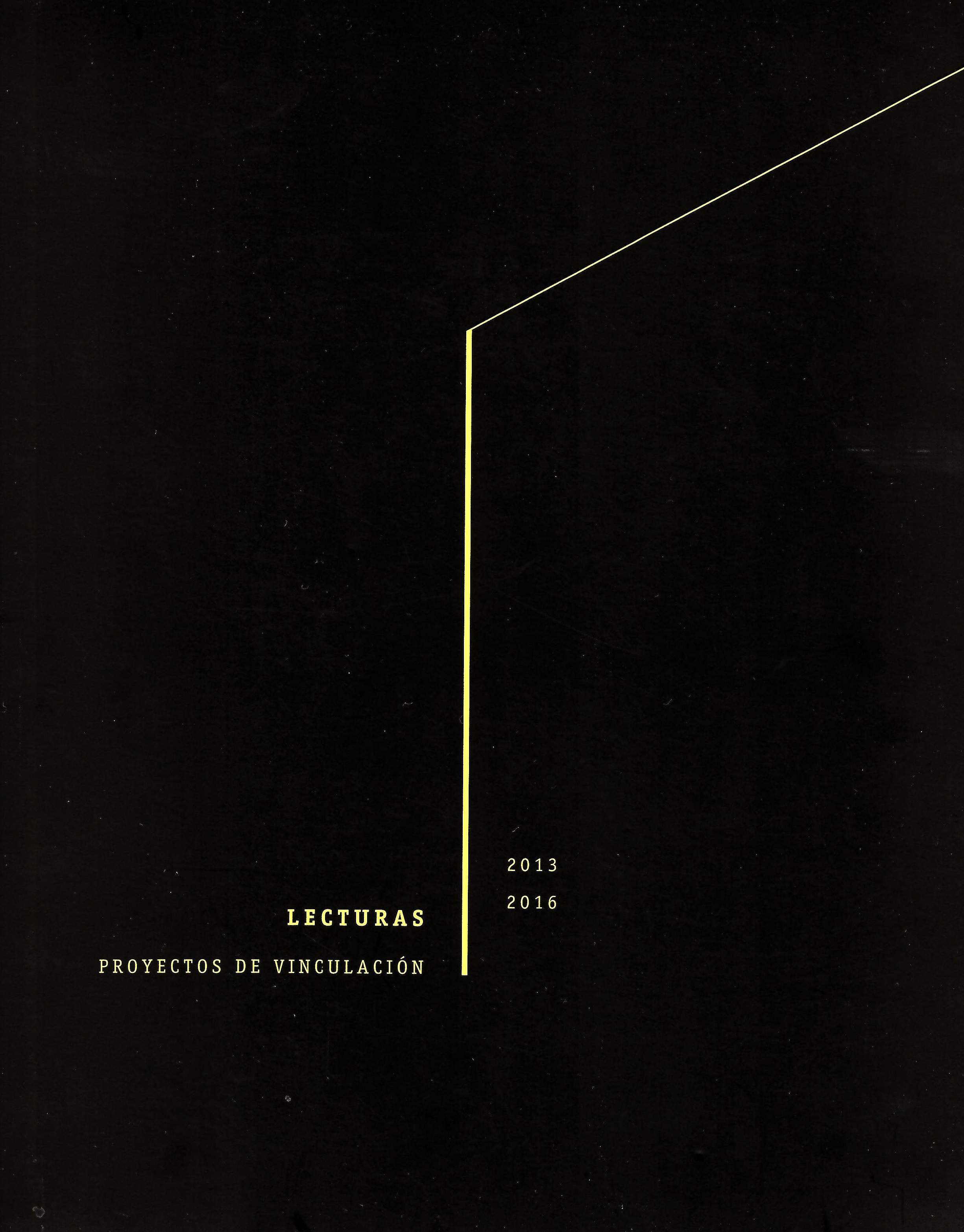 Lecturas Proyectos de vinculación 2013-2016