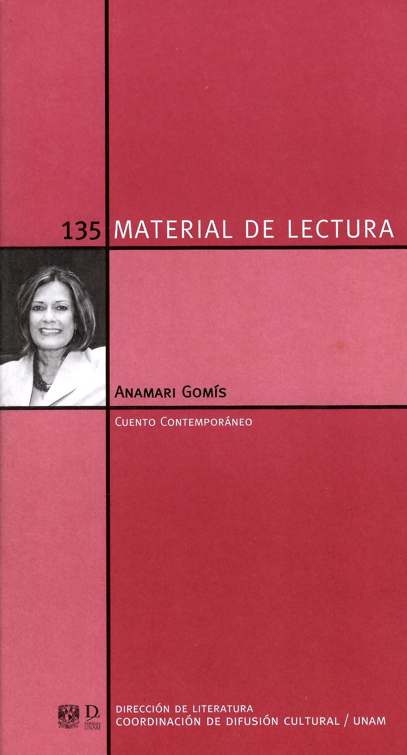 Anamari Gomís. Material de Lectura núm. 135. Cuento contemporáneo