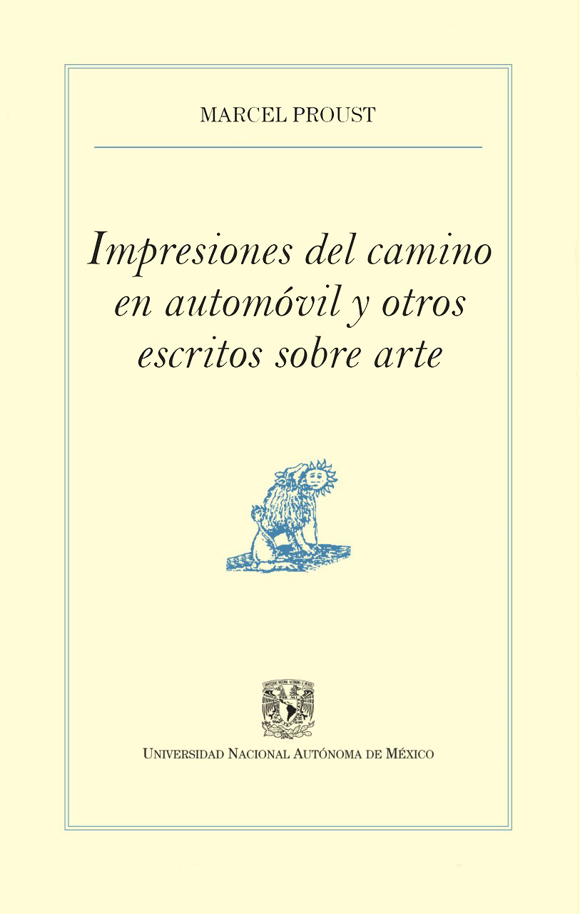 Impresiones del camino en automóvil y otros escritos sobre arte