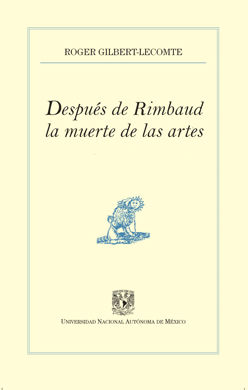 Después de Rimbaud la muerte de las artes