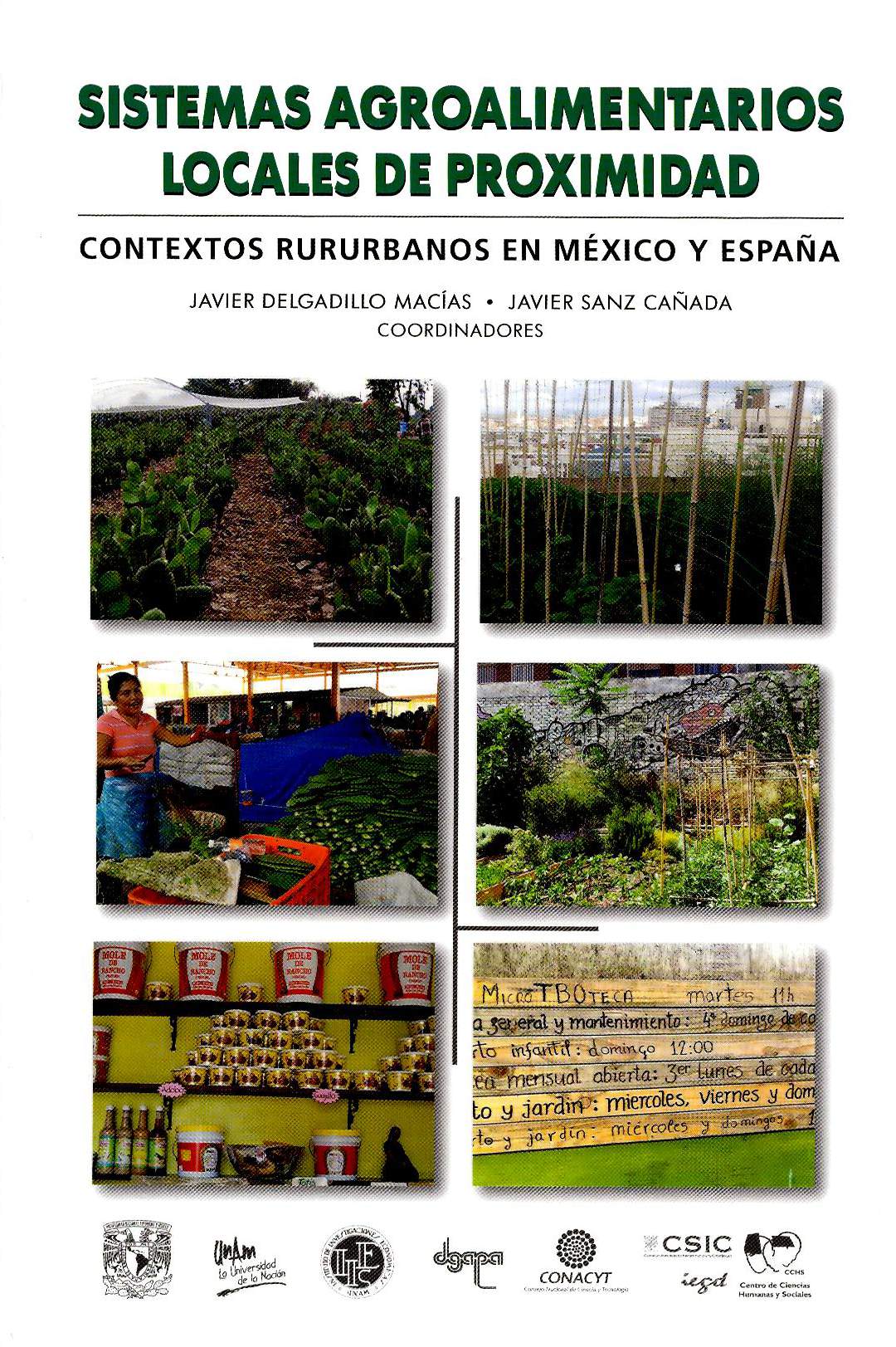 Sistemas agroalimentarios locales de proximidad: contextos rururbanos en México y España