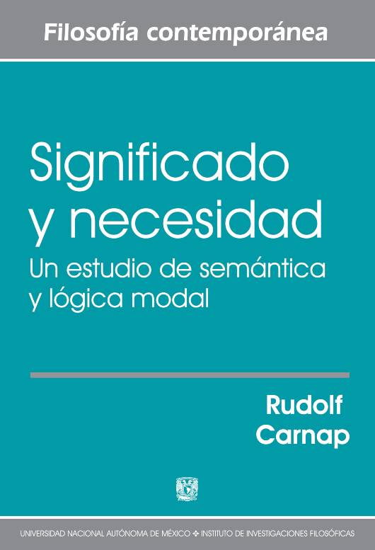 Significado y necesidad: un estudio de semántica y lógica modal