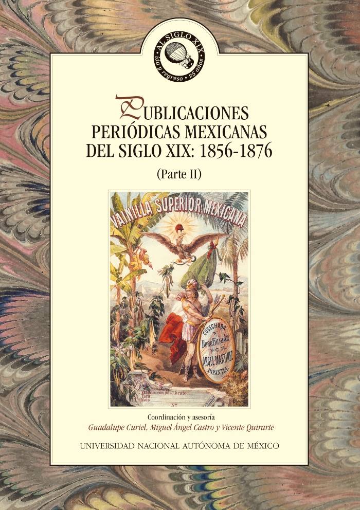 Publicaciones periódicas mexicanas del siglo XIX: 1856-1876: parte II