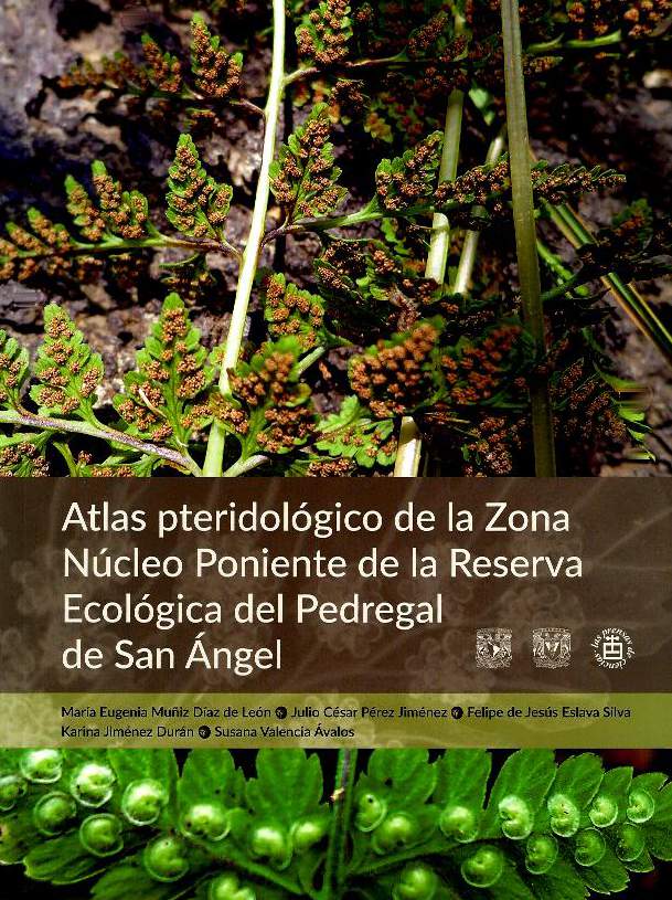 Atlas pteridológico de la Zona Núcleo Poniente de la Reserva Ecológica del Pedregal de San Ángel