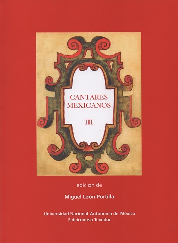 Cantares mexicanos III