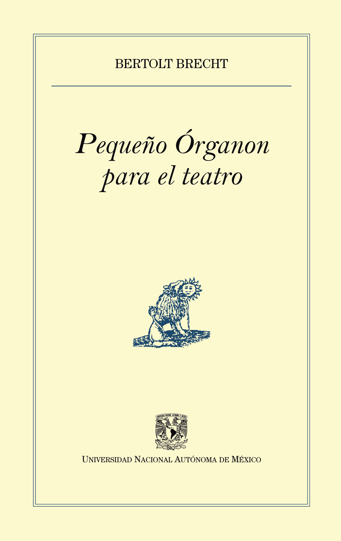 Pequeño Órganon para el teatro