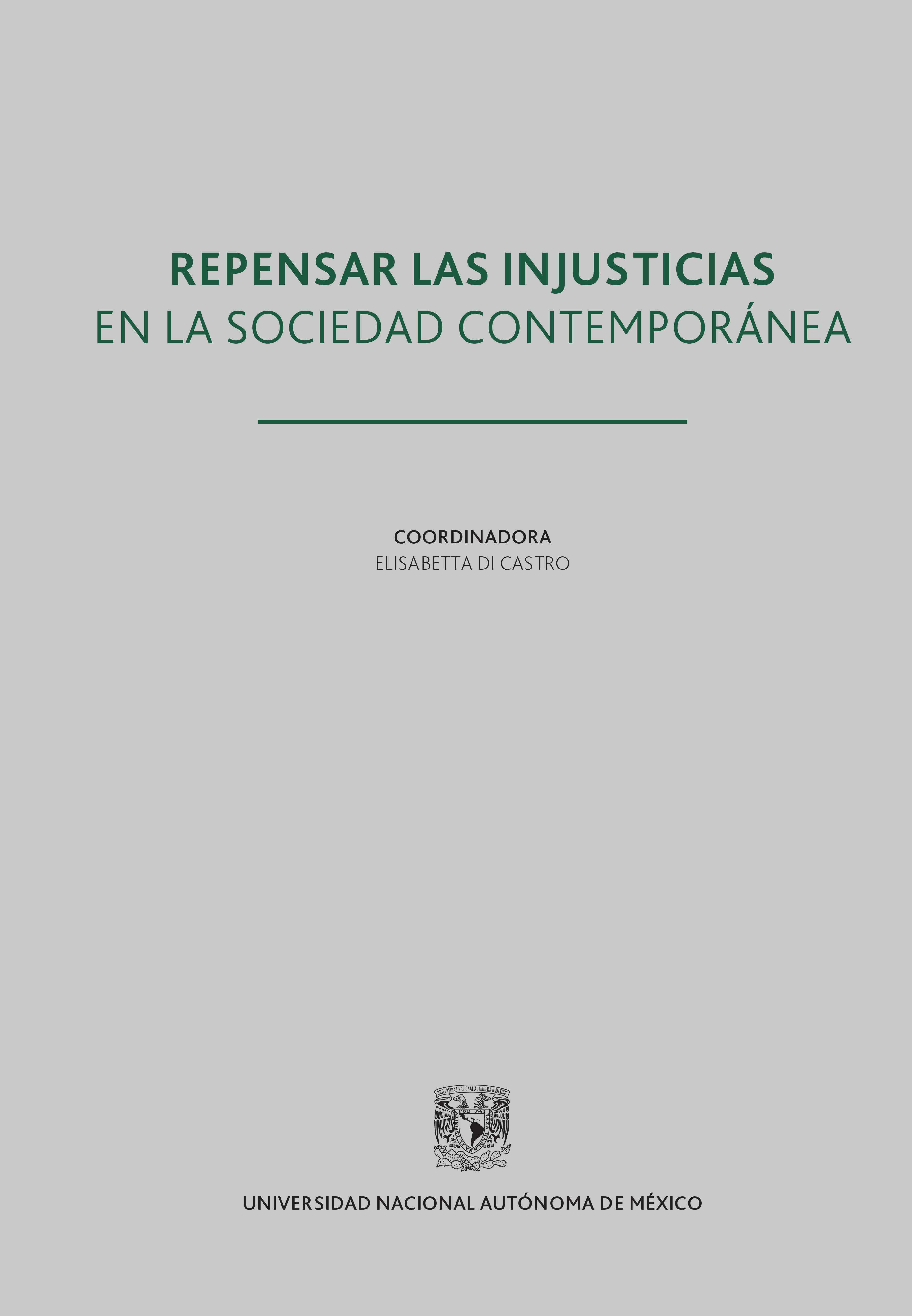 Repensar las injusticias en la sociedad contemporánea