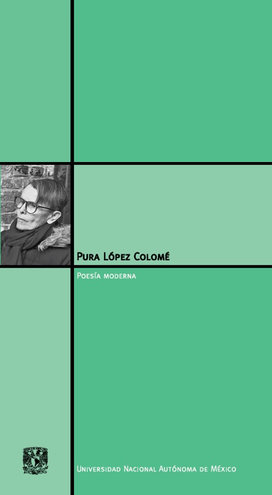 Pura López Colomé. Material de Lectura núm. 218. Poesía moderna