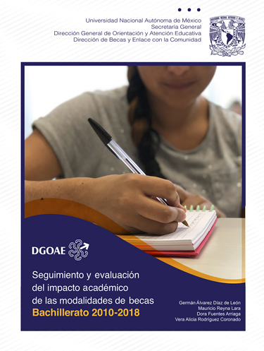 Seguimiento y evaluación del impacto académico de las modalidades de becas. Bachillerato 2010-2018