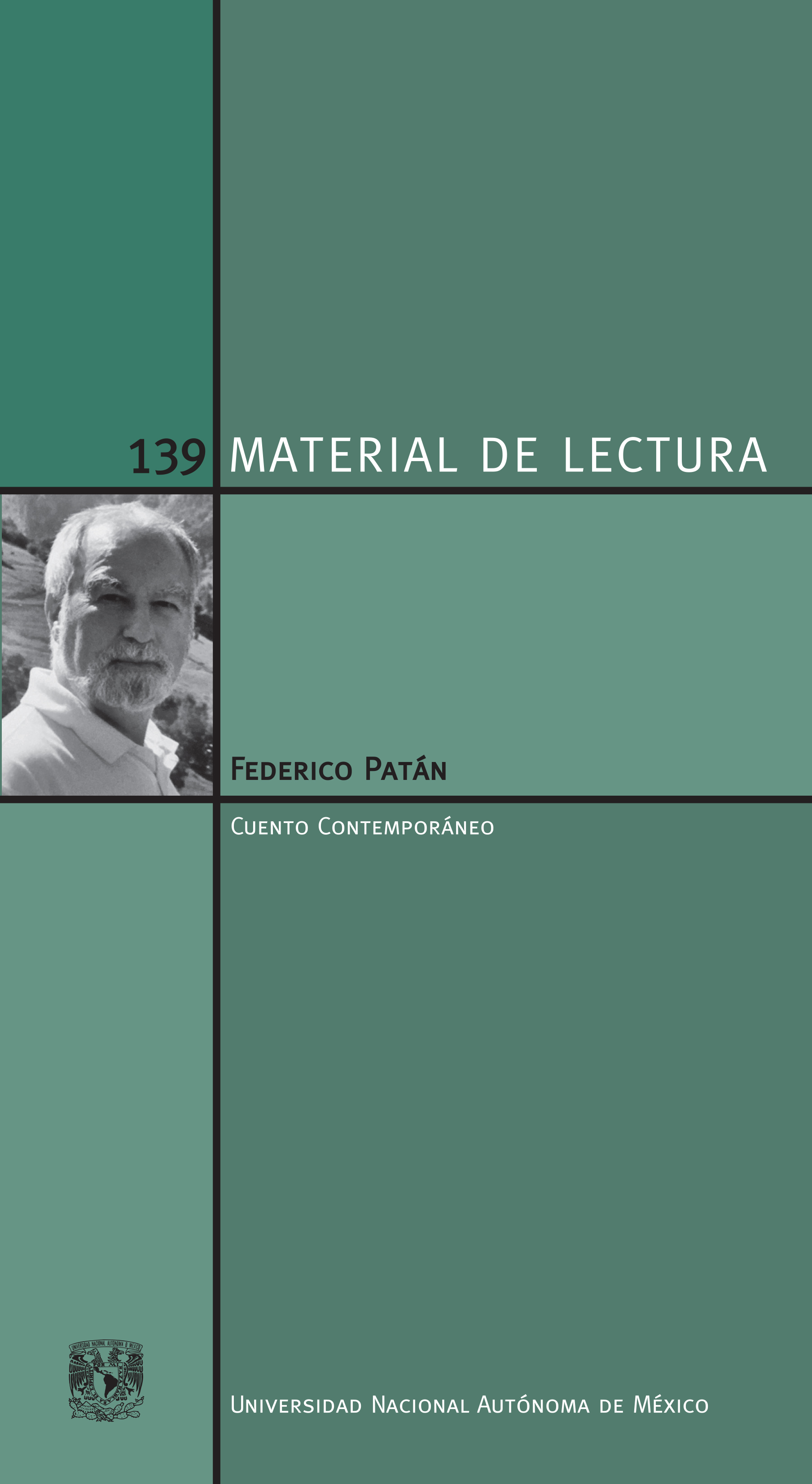 Federico Patán. Material de Lectura núm. 139. Cuento contemporáneo