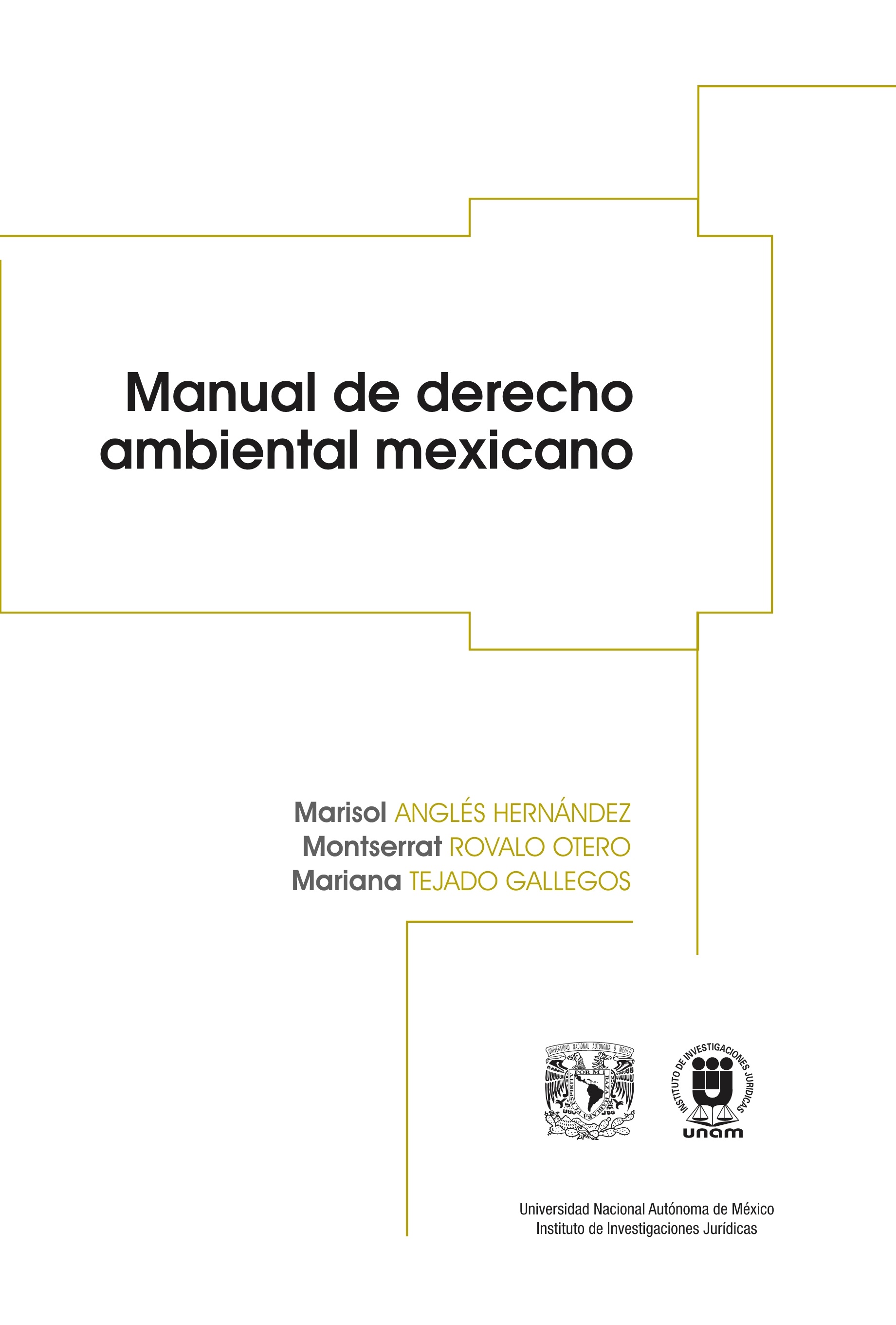 Manual de derecho ambiental mexicano