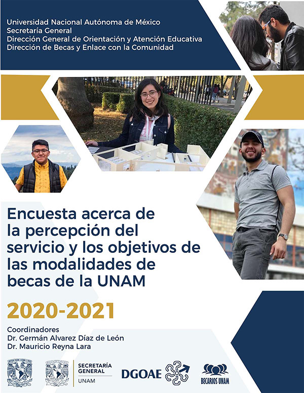 Encuesta acerca de la percepción del servicio y los objetivos de las modalidades de becas de la UNAM 2020-2021