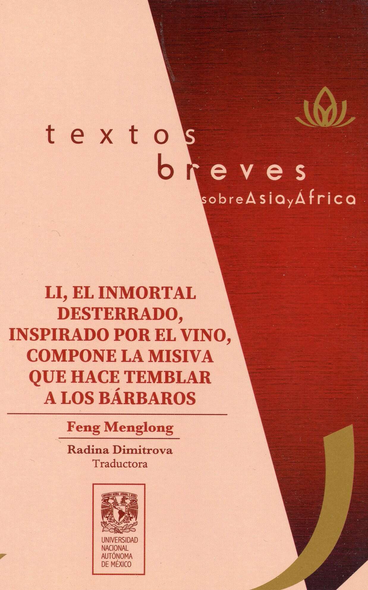 Li, el Inmortal, Desterrado, inspirado por el vino, compone la misiva que hace temblar a los bárbaro