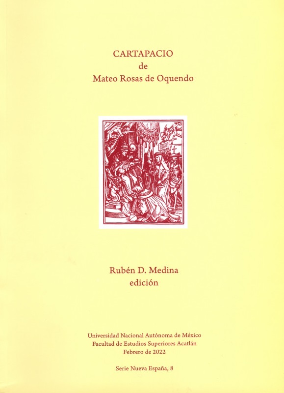 Cartapacio de Mateo Rosas de Oquendo