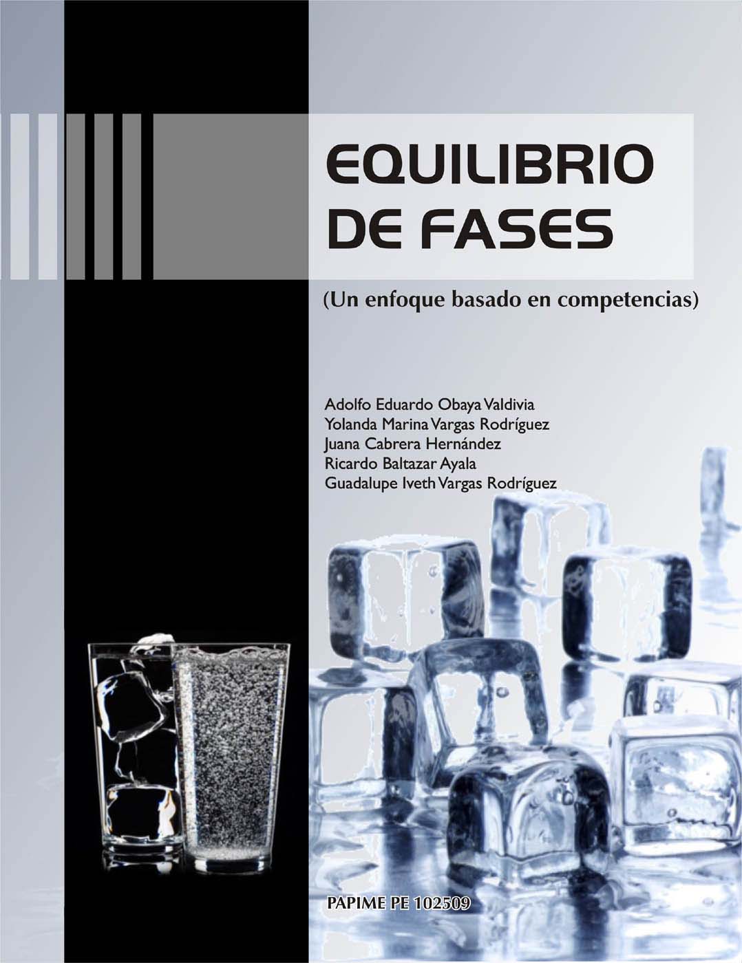 Equilibrio de fases (Un enfoque basado en competencias)