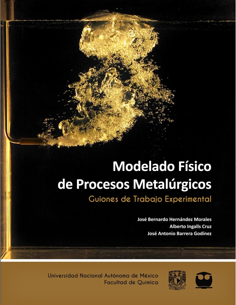 Modelado físico de procesos metalúrgicos. Guiones de trabajo experimental