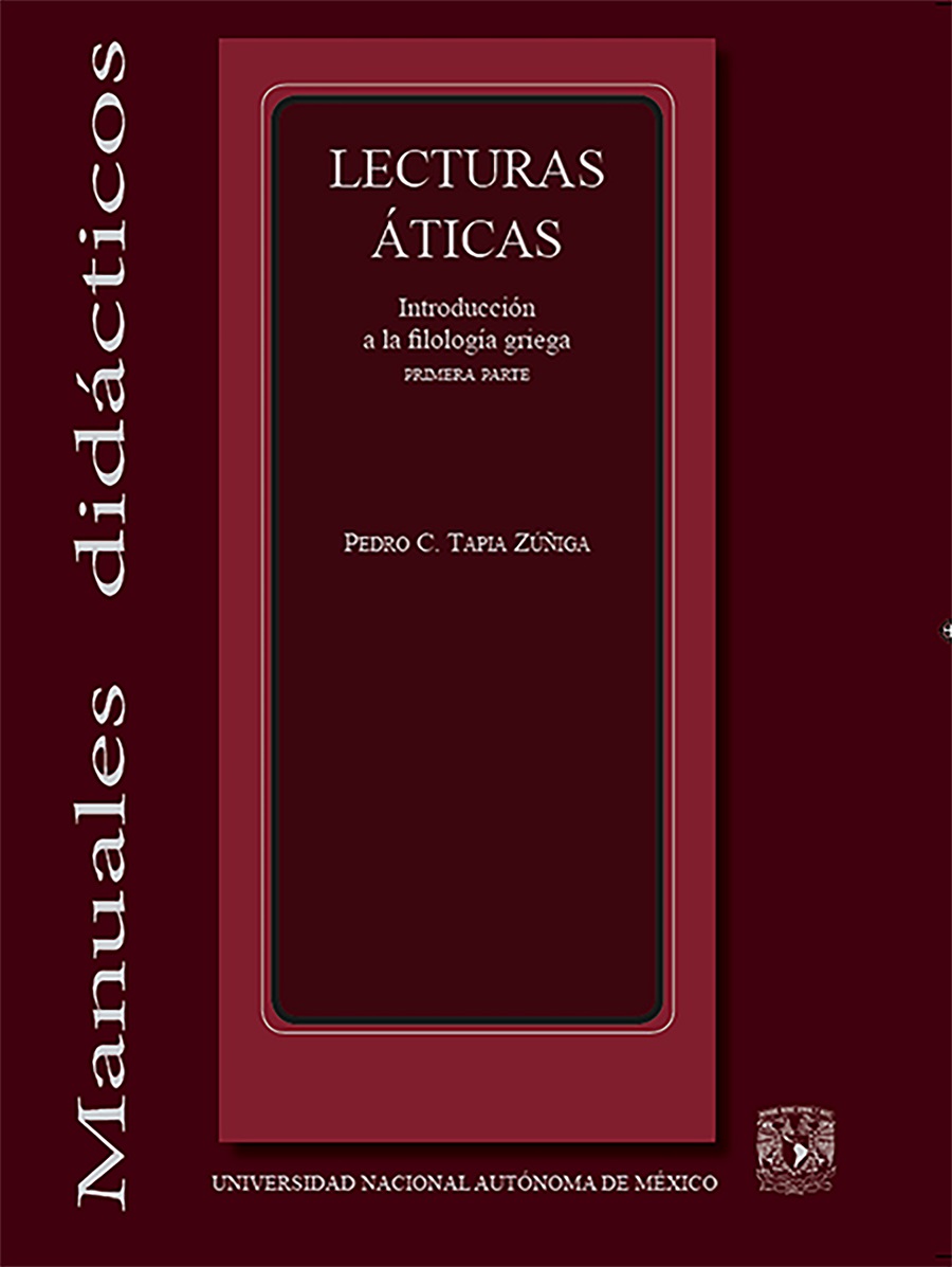 Lecturas áticas. Introducción a la filología griega. Primera parte