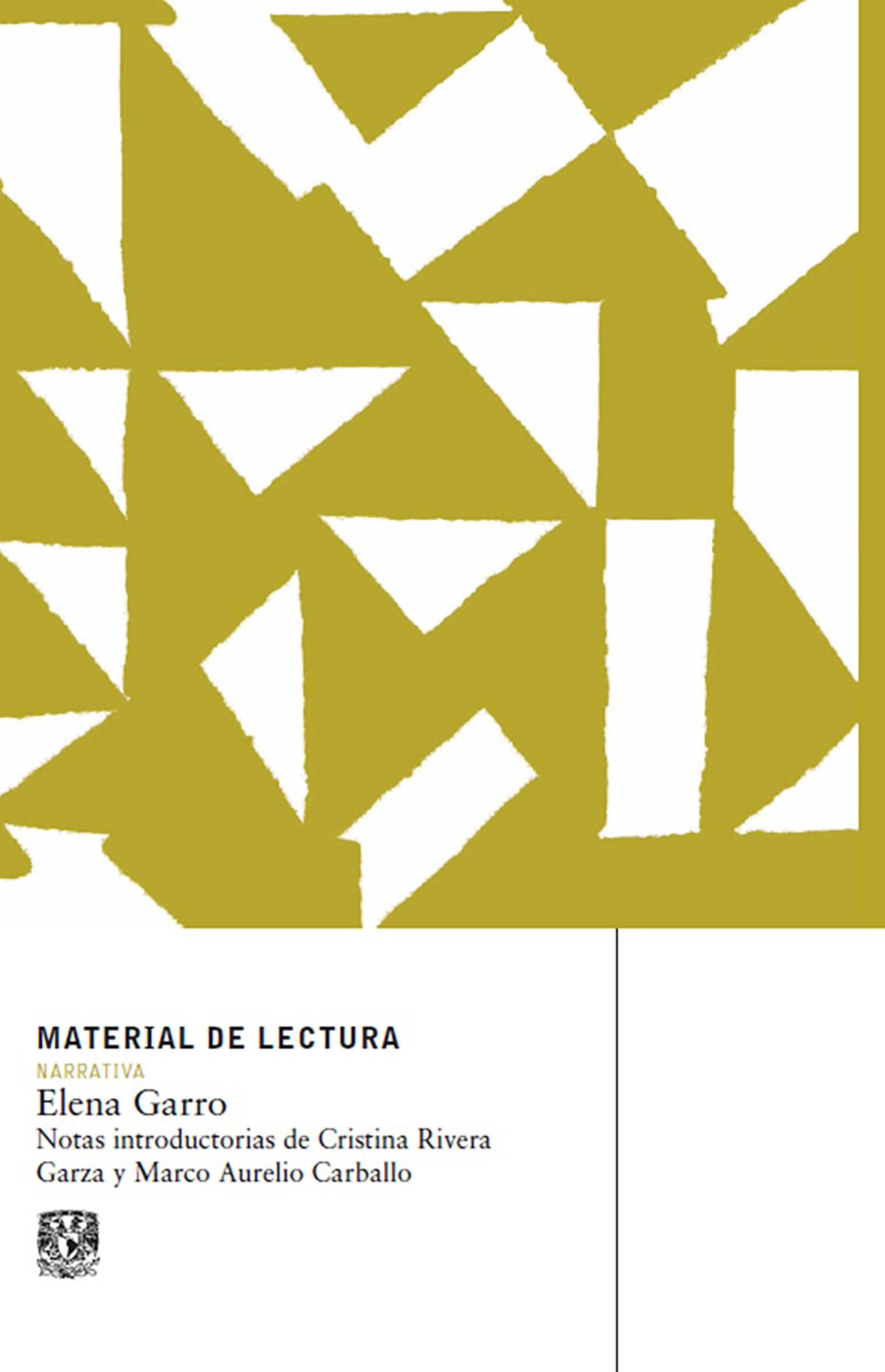 Elena Garro. Material de lectura núm. 141. Narrativa.  Nueva época