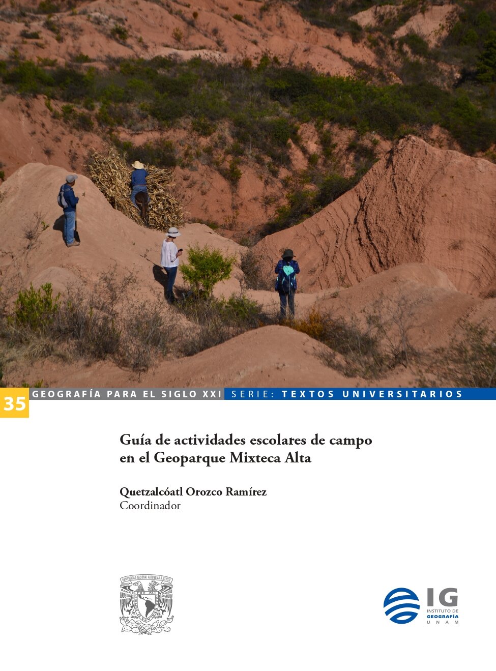 Guía de actividades escolares de campo en el Geoparque Mixteca Alta