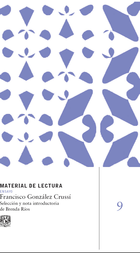 Francisco González Crussí. Material de lectura núm. 9. Ensayo