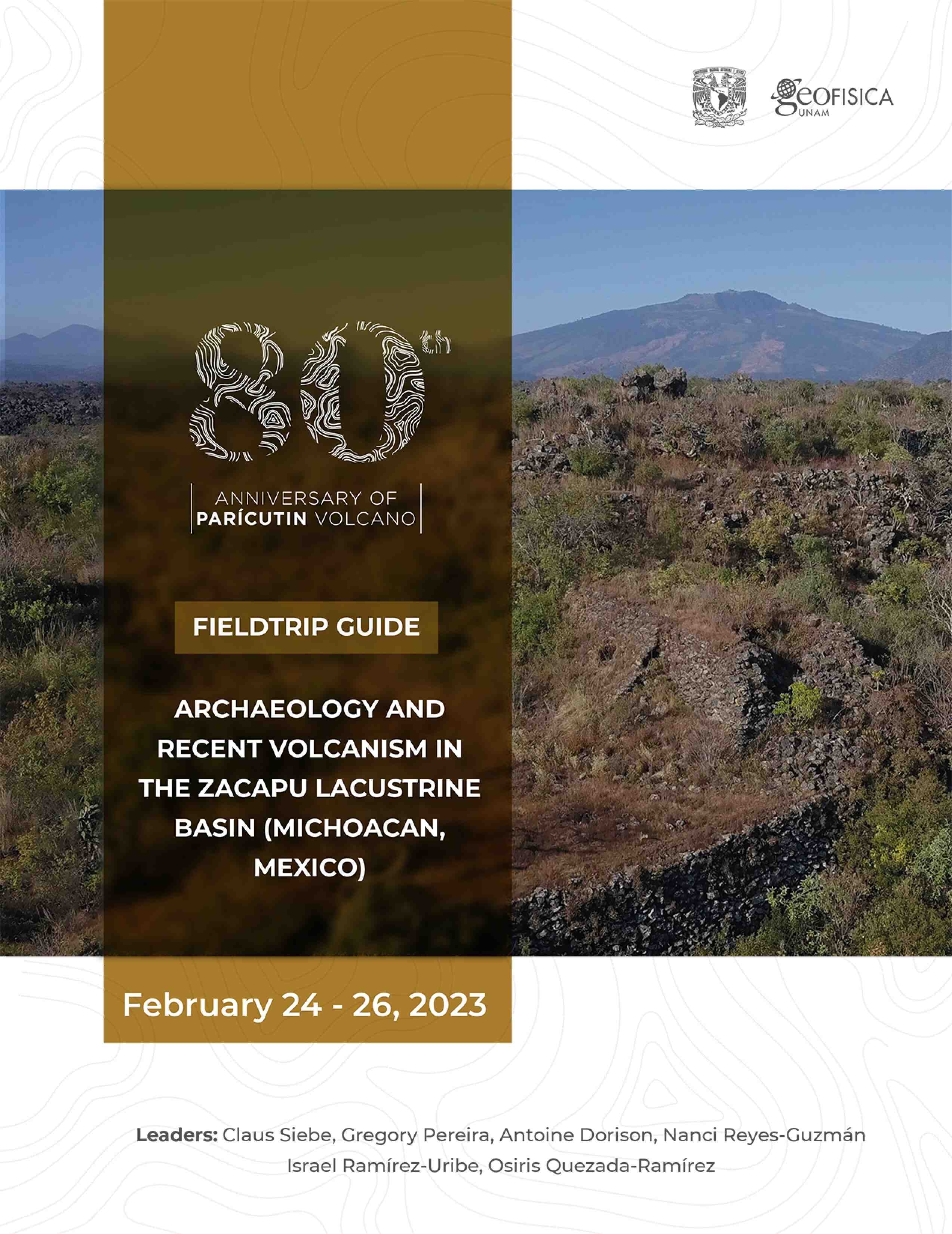 Archaeology and recent volcanism in the Zacapu lacustrine basin (Michoacán, Mexico). Fieldtrip guide