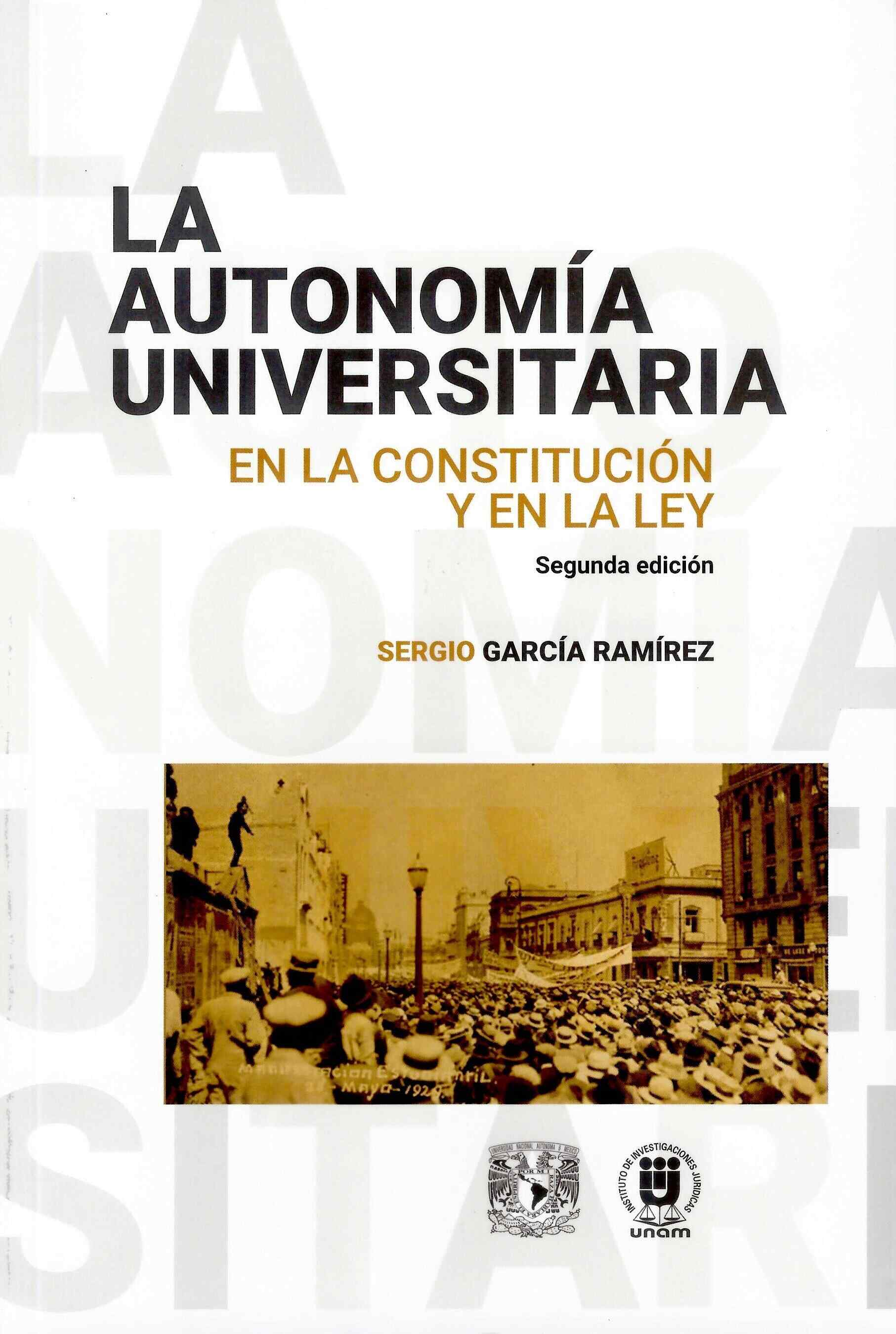 La autonomía universitaria en la constitución y en la ley