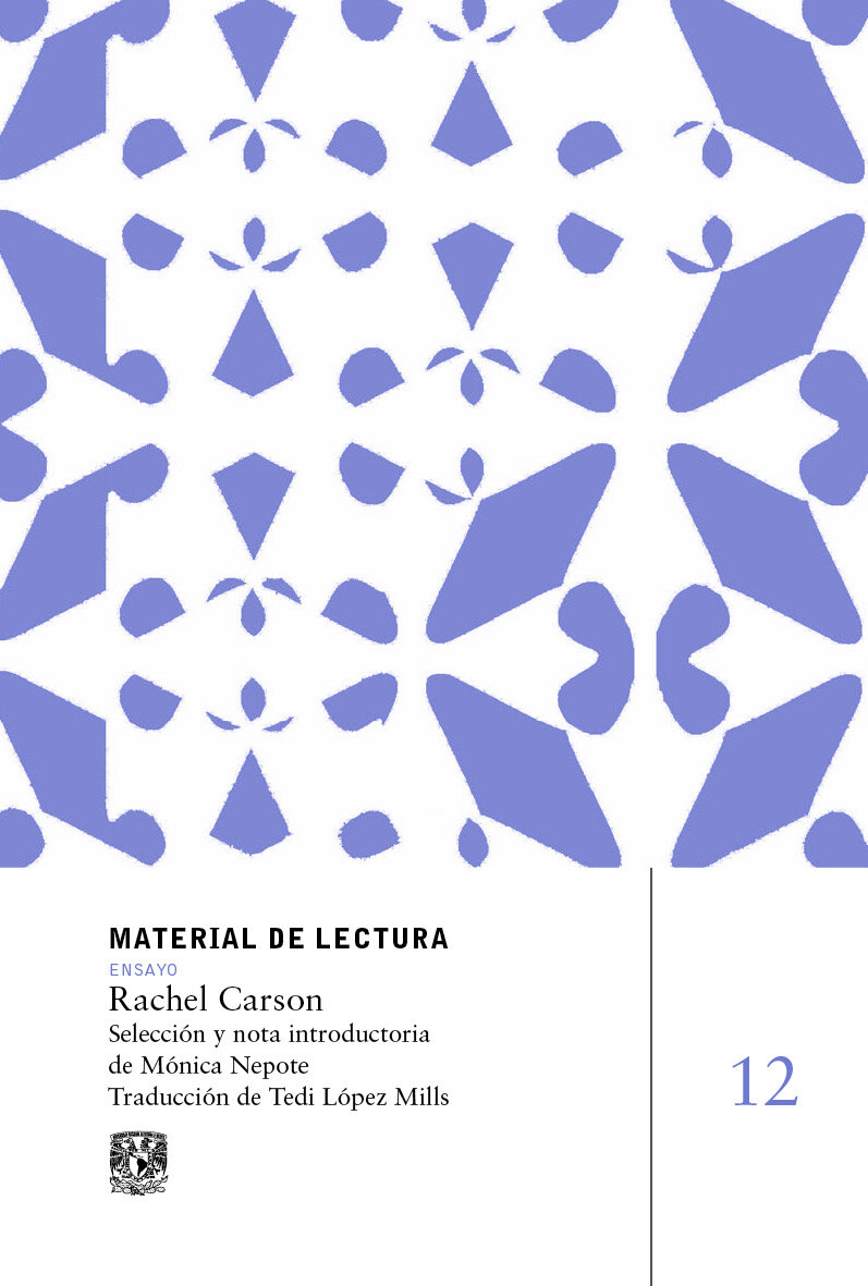 Rachel Carson. Material de lectura, núm.12. Ensayo. Nueva época