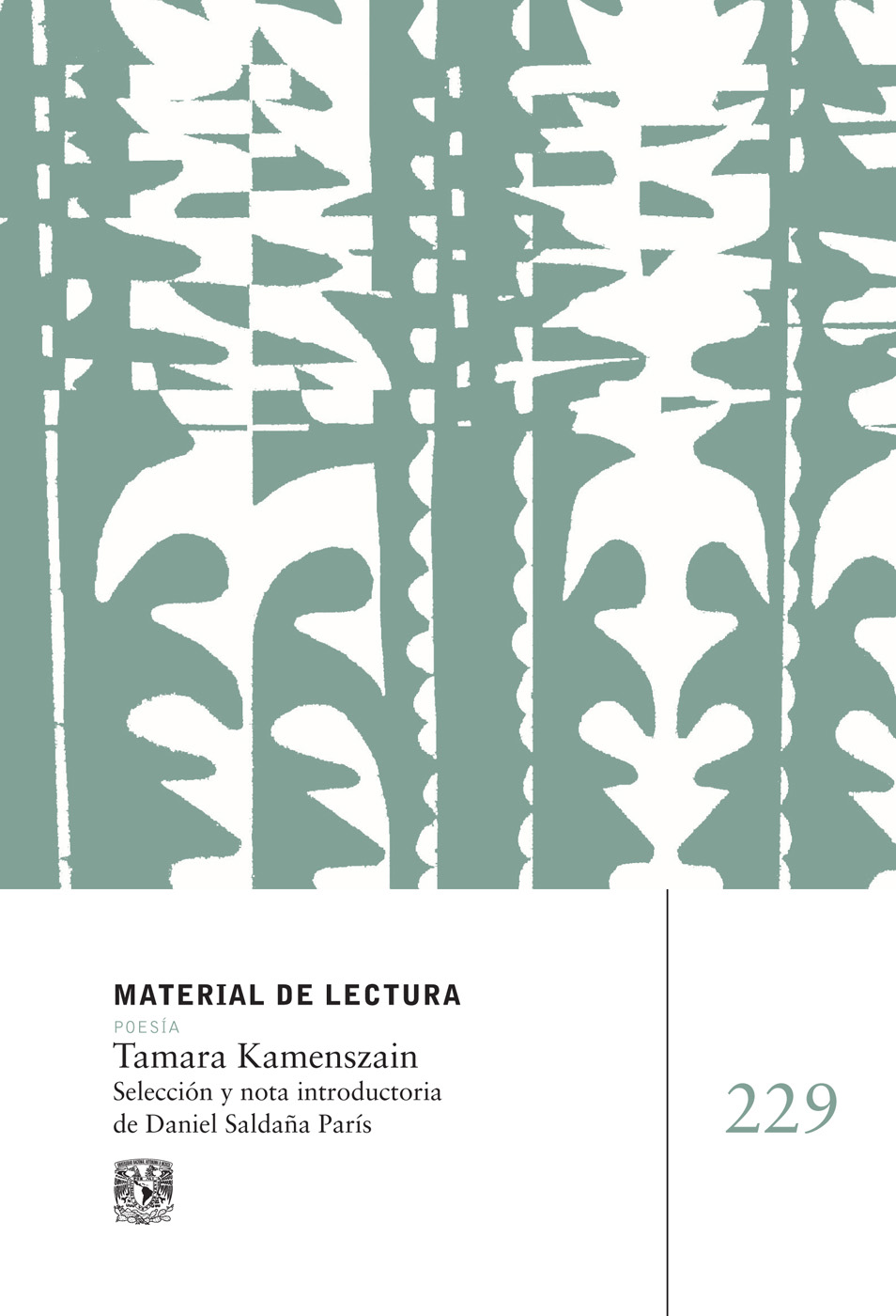 Tamara Kamenszain. Material de lectura núm. 229. Poesía. Nueva época