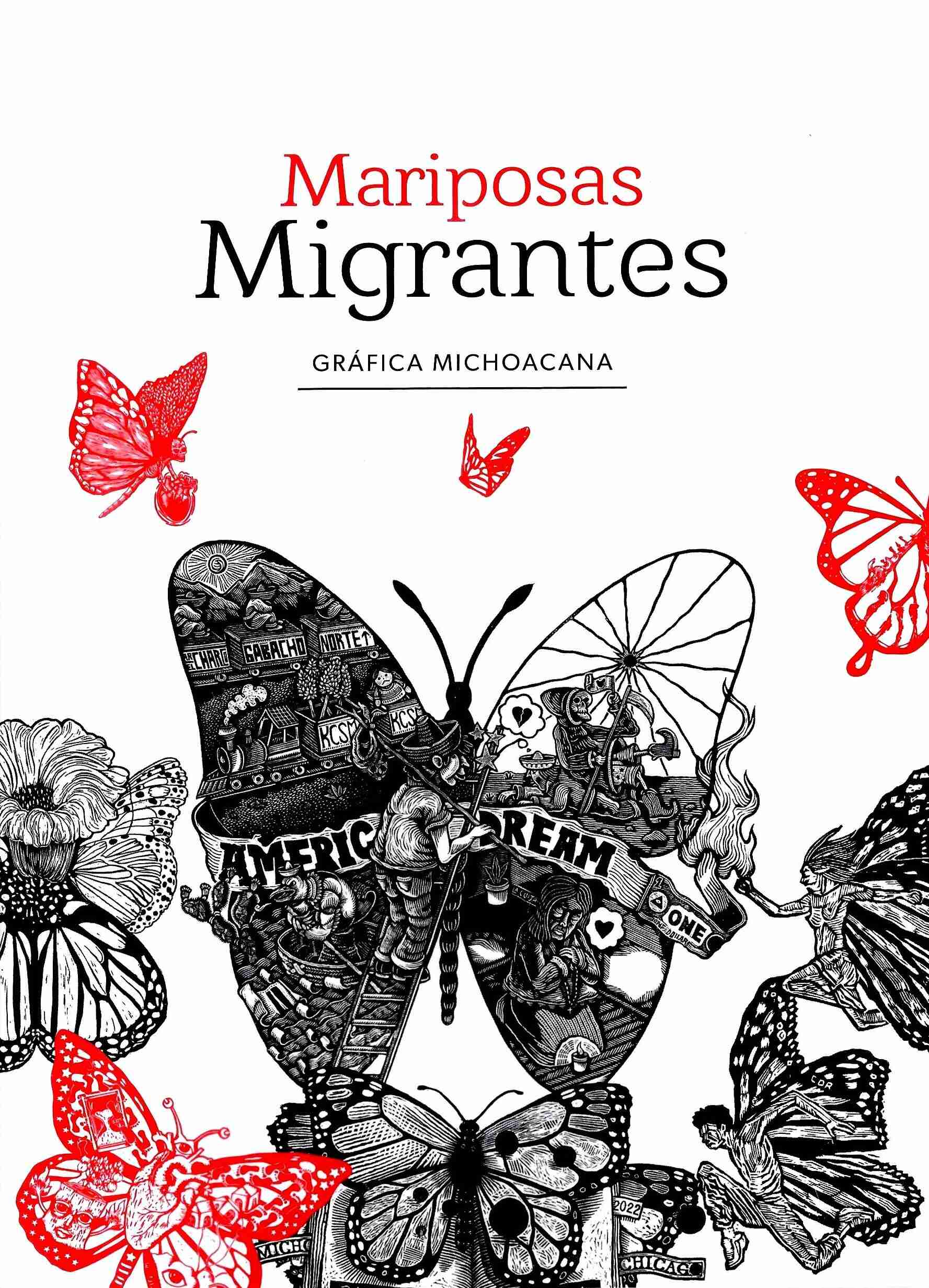Mariposas migrantes. Gráfica michoacana
