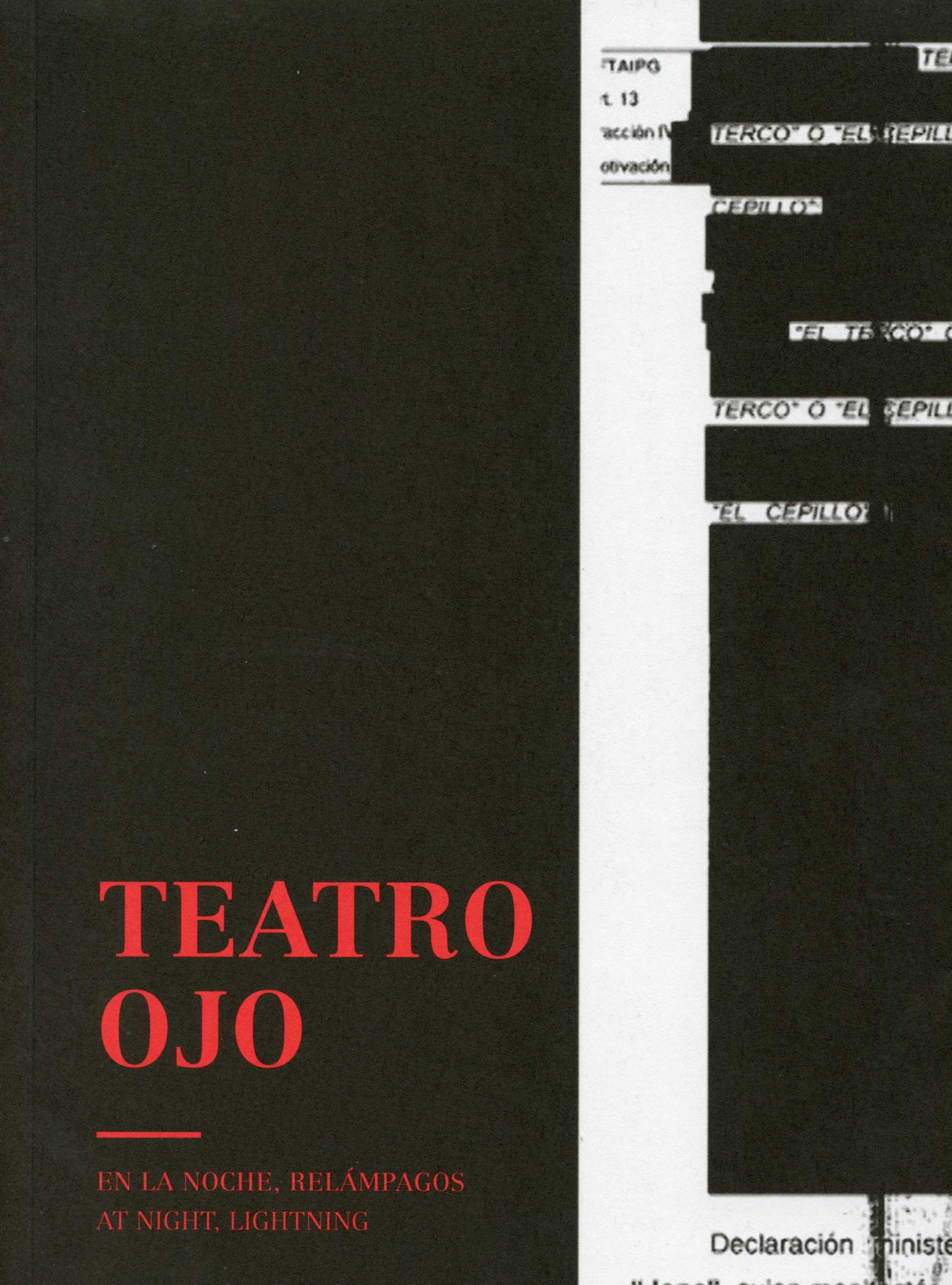 Teatro ojo en la noche, relámpagos