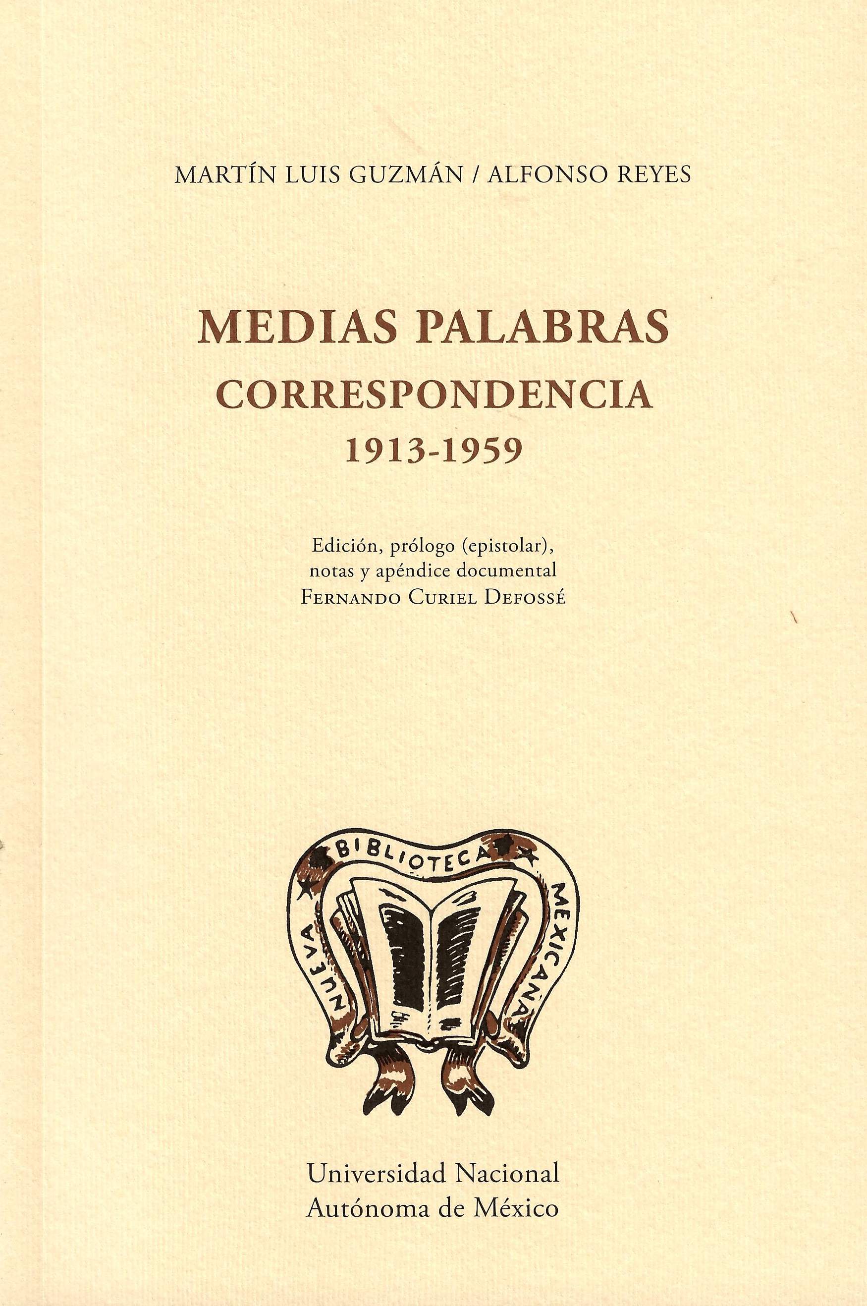 Medias palabras: correspondencia 1913-1959 (rústica)