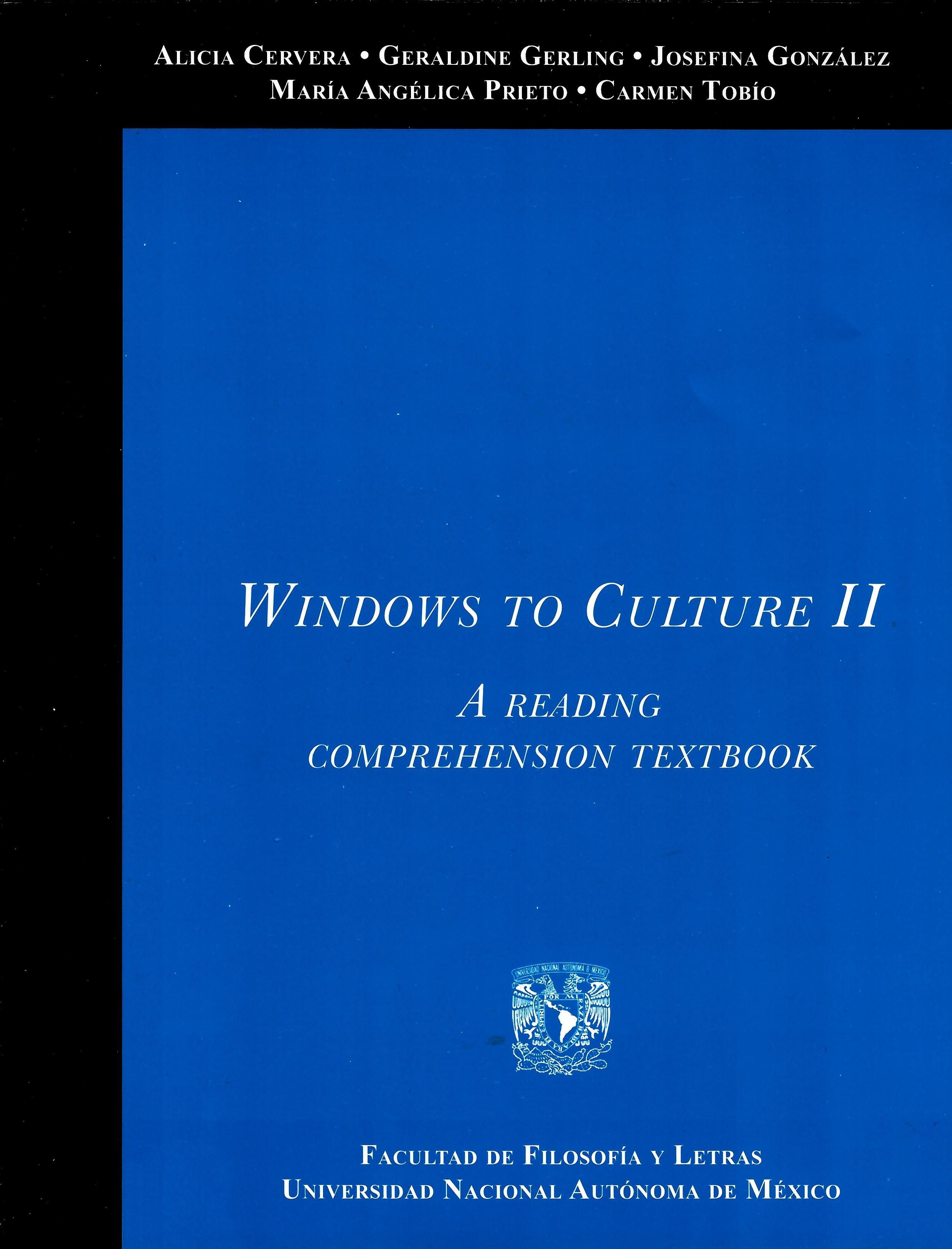 Windows to Culture II. A Reading Comprehension Textbook