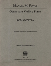 Obras para violín y piano romanzetta