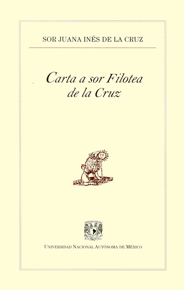 Carta a sor Filotea de la Cruz