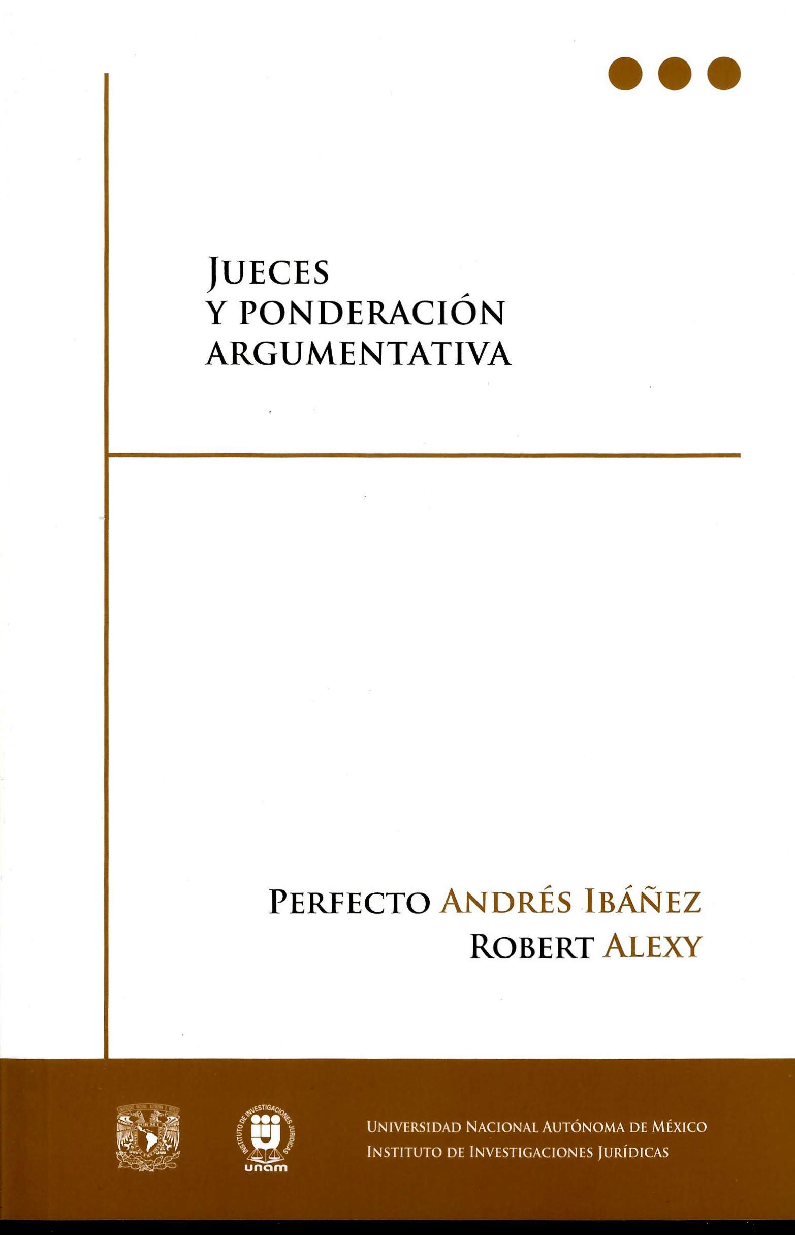 Jueces y ponderación argumentativa