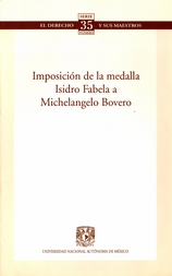 Imposición de la medalla Isidro Fabela a Michelangelo Bovero